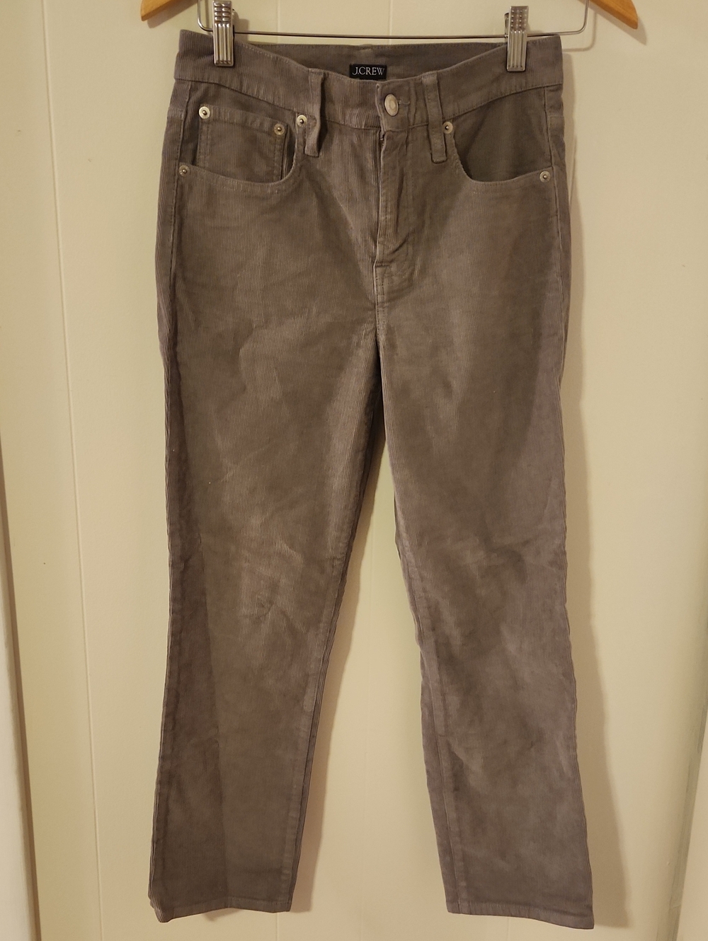 J.Crew Women's Gray Corduroy Jeans